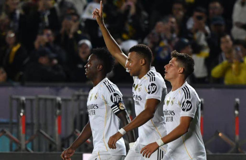 皇马逆转美国，布鲁诺送出助攻